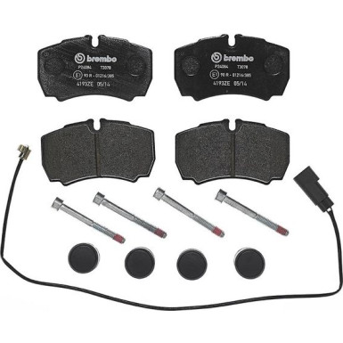Brembo Bremsbelagsatz, Scheibenbremse PRIME LINE P 24 084 Brembo Bremsbelagsatz, Scheibenbremse PRIME LINE P 24 084