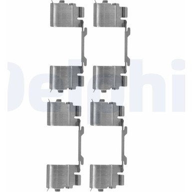 Delphi Zubehörsatz, Scheibenbremsbelag LX0479