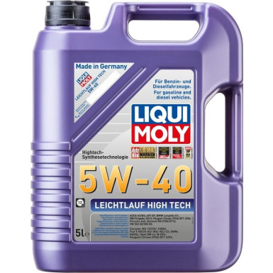 Liqui Moly 3864 Leichtlauf High Tech 5W-40 Motoröl 5L
