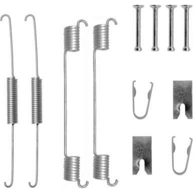 Zubehörsatz, Bremsbacken 1 987 475 266 Zubehörsatz, Bremsbacken 1 987 475 266