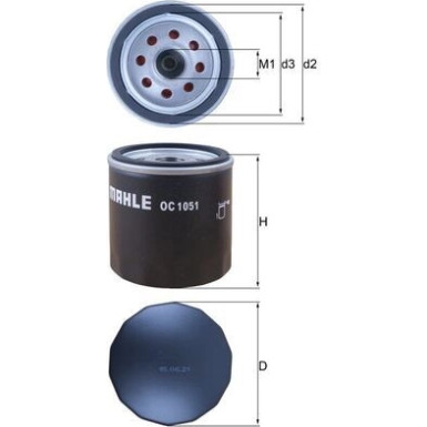 Ölfilter OC 1051 Ölfilter OC 1051