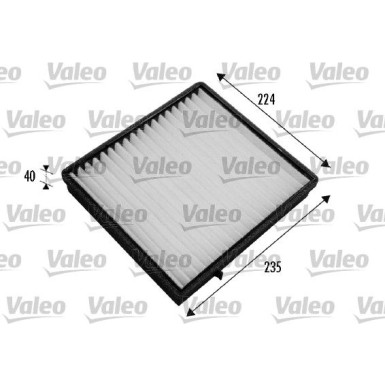 Valeo Filter, Innenraumluft VALEO ESSENTIAL 698777