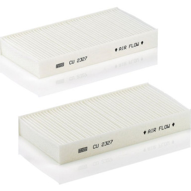 MANN-FILTER CU 2327-2 Innenraumfilter, Partikelfilter