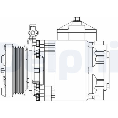 Kompressor, Klimaanlage CS20525 Kompressor, Klimaanlage CS20525