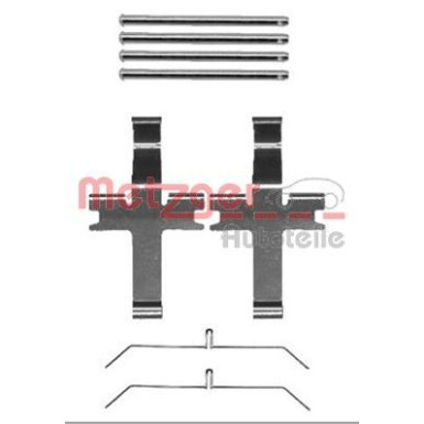 Metzger Zubehörsatz, Scheibenbremsbelag 109-1752