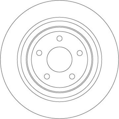 TRW Bremsscheibe DF6872