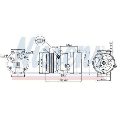 Kompressor, Klimaanlage 89435 Kompressor, Klimaanlage 89435
