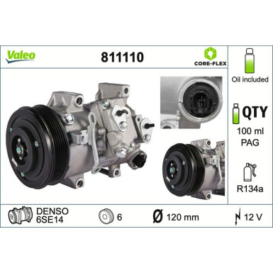 Kompressor, Klimaanlage 811110 Kompressor, Klimaanlage 811110
