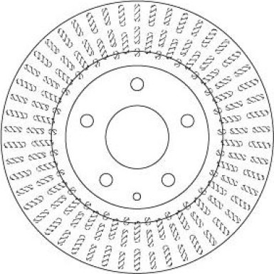 TRW Bremsscheibe DF6731 TRW Bremsscheibe DF6731