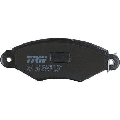 TRW Bremsbelagsatz, Scheibenbremse COTEC GDB1321 TRW Bremsbelagsatz, Scheibenbremse COTEC GDB1321