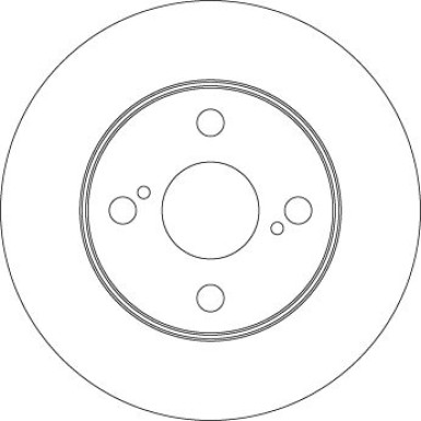 TRW Bremsscheibe DF4827