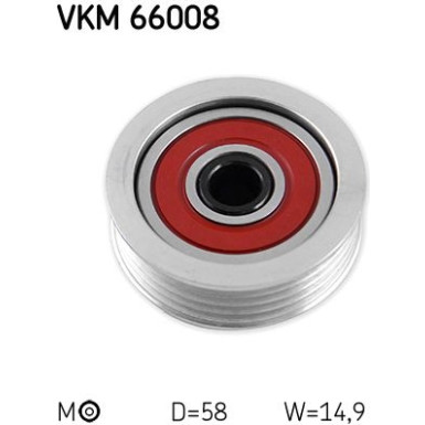 SKF Spannrolle, Keilrippenriemen VKM 66008