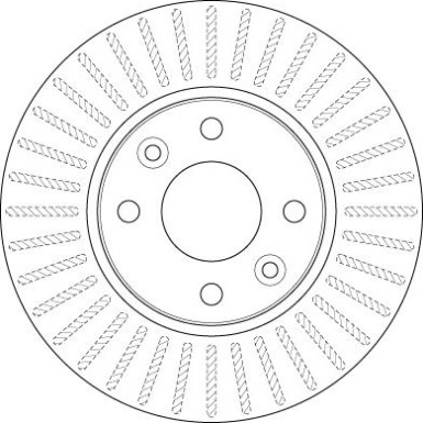 TRW Bremsscheibe DF6186 TRW Bremsscheibe DF6186