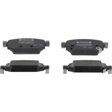 Ferodo Bremsbelagsatz, Scheibenbremse PREMIER ECO FRICTION FDB5247