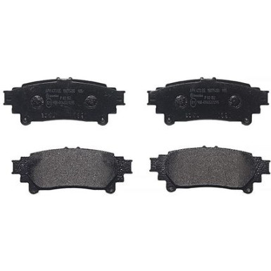 Brembo Bremsbelagsatz, Scheibenbremse PRIME LINE P 83 152