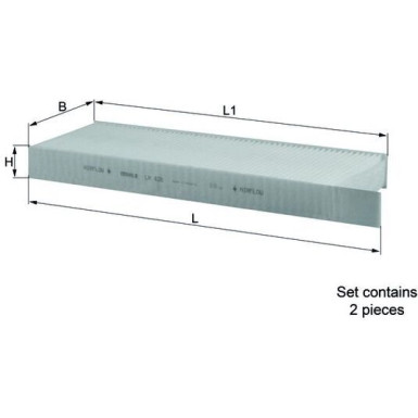 Knecht Filter, Innenraumluft LA 428/S