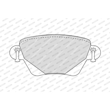 Ferodo Bremsbelagsatz, Scheibenbremse PREMIER ECO FRICTION FDB1416