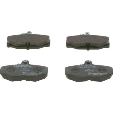 BOSCH Bremsbelagsatz, Scheibenbremse 0 986 469 810