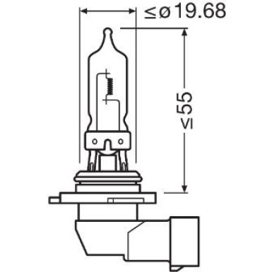 Osram Glühlampe, Fernscheinwerfer NIGHT BREAKER® LASER HB3 Faltschachtel NIGHT BREAKER® LASER next generation 9005NL