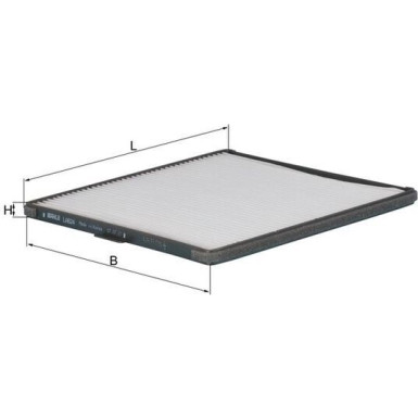 Knecht Filter, Innenraumluft LA 624