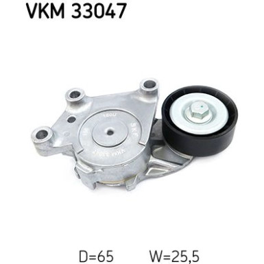 SKF Spannrolle, Keilrippenriemen VKM 33047