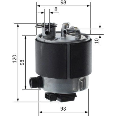 Kraftstofffilter F 026 402 126 Kraftstofffilter F 026 402 126