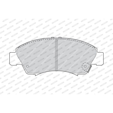 Ferodo Bremsbelagsatz, Scheibenbremse PREMIER ECO FRICTION FDB777 Ferodo Bremsbelagsatz, Scheibenbremse PREMIER ECO FRICTION FDB777