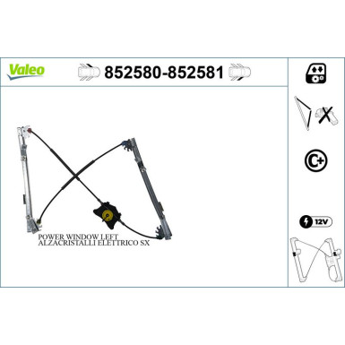Valeo Fensterheber 852581