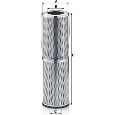 Filter, Arbeitshydraulik HD 15 002