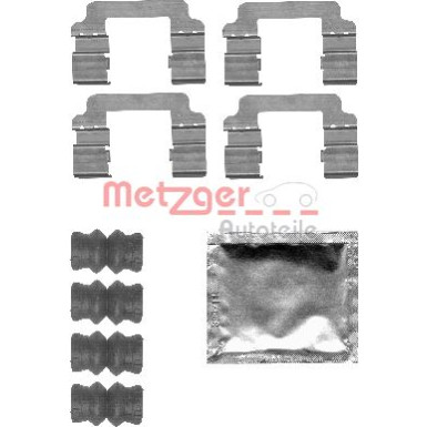 Metzger Zubehörsatz, Scheibenbremsbelag 109-1830