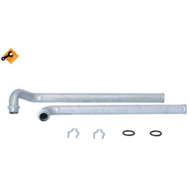 NRF Wärmetauscher, Innenraumheizung mit Rohr EASY FIT 54411