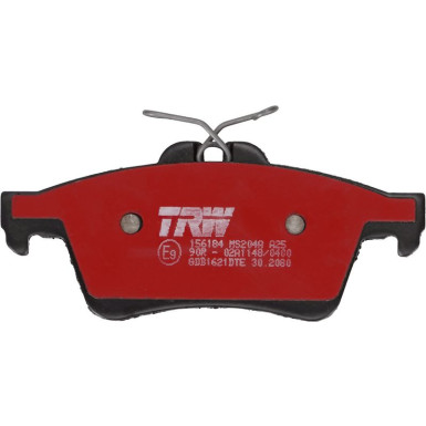 TRW Bremsbelagsatz, Scheibenbremse DTEC COTEC GDB1621DTE TRW Bremsbelagsatz, Scheibenbremse DTEC COTEC GDB1621DTE