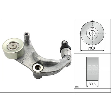 INA Spannarm, Keilrippenriemen 534 0316 10