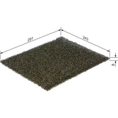 Filter, Innenraumluft 1 987 435 124 Filter, Innenraumluft 1 987 435 124