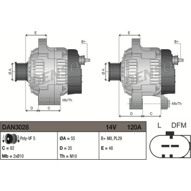 Generator DAN3028 Generator DAN3028