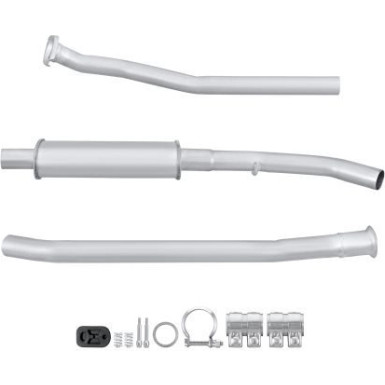 Hella Mittelschalldämpfer Easy2Fit – PARTNERED with Faurecia 8LC 366 023-501