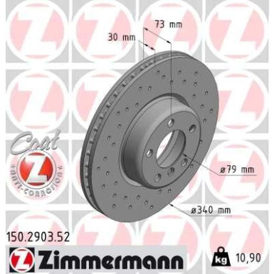 Bremsscheibe 150.2903.52