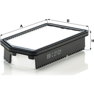 MANN-FILTER C 27 021 Luftfilter MANN-FILTER C 27 021 Luftfilter