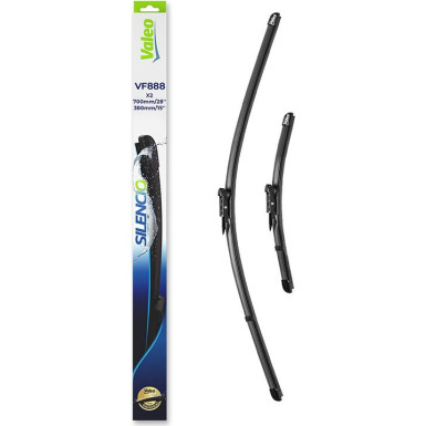 Valeo Wischblatt Scheibenwischer SILENCIO FLAT BLADE SET 577888