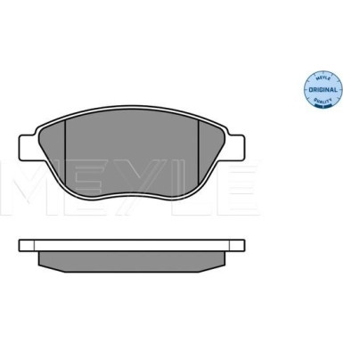 Meyle Bremsbelagsatz, Scheibenbremse MEYLE-ORIGINAL: True to OE 025 239 8119/W Meyle Bremsbelagsatz, Scheibenbremse MEYLE-ORIGINAL: True to OE 025 239 8119/W