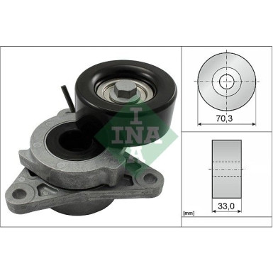 INA Riemenspanner, Keilrippenriemen 534 0606 10