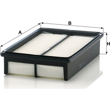 MANN-FILTER C 28 017 Luftfilter MANN-FILTER C 28 017 Luftfilter
