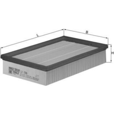 Luftfilter LX 1596 Luftfilter LX 1596