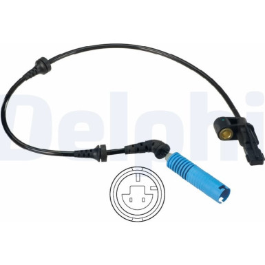 Delphi Sensor, Raddrehzahl SS20042 Delphi Sensor, Raddrehzahl SS20042