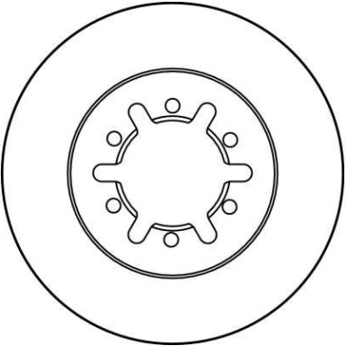 TRW Bremsscheibe DF3001
