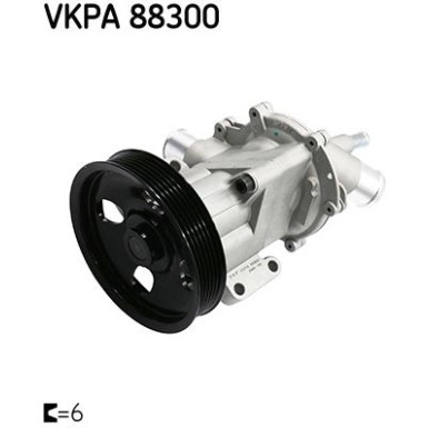 SKF Wasserpumpe VKPA 88300