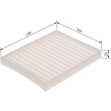 Filter, Innenraumluft 1 987 435 144