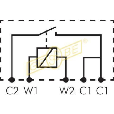 GEBE Relais, Arbeitsstrom 9 9127 1