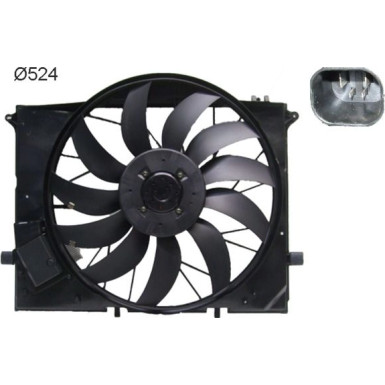 Mahle Lüfter, Motorkühlung BEHR CFF 172 000S