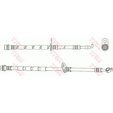 TRW Bremsschlauch PHD1145